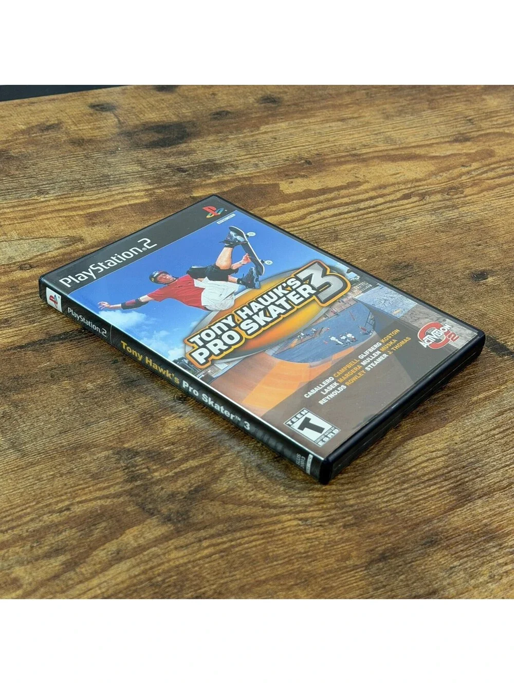 Tony Hawk's Pro Skater 3 PS2 Black Label Disc + Case Tested Working No Manual